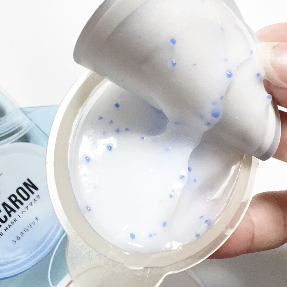 パンテーンマカロン ヘアマスク うるさらリッチ <洗い流すトリートメント>/パンテーン/ヘアマスク・ヘアパックを使ったクチコミ（3枚目）