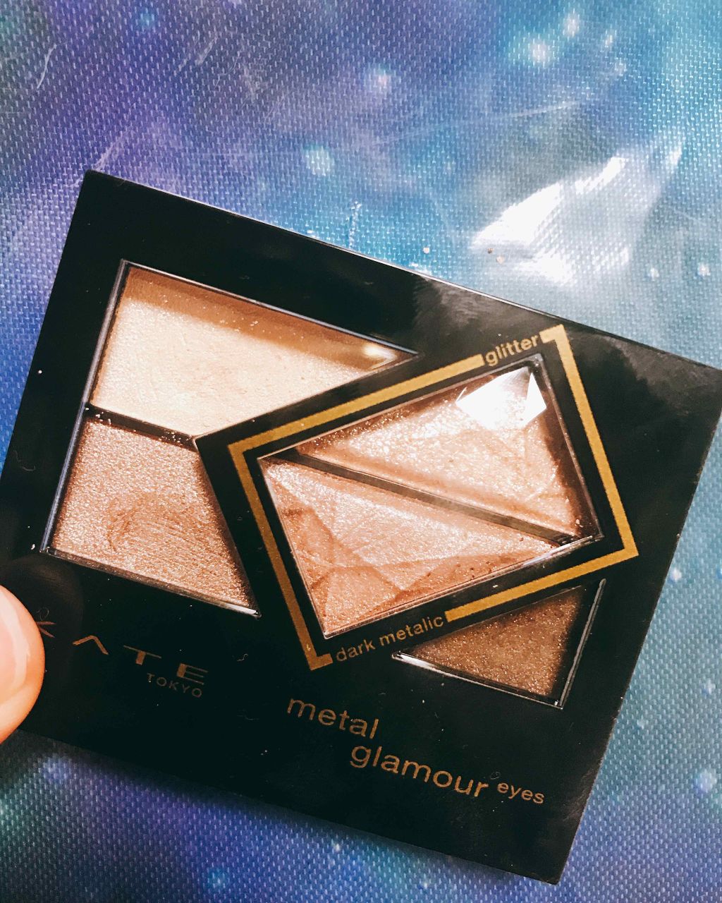 メタルグラマーアイズ/KATE/アイシャドウパレットを使ったクチコミ(1枚目)