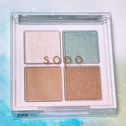 アイパレット/sopo/アイシャドウパレットを使ったクチコミ(1枚目)