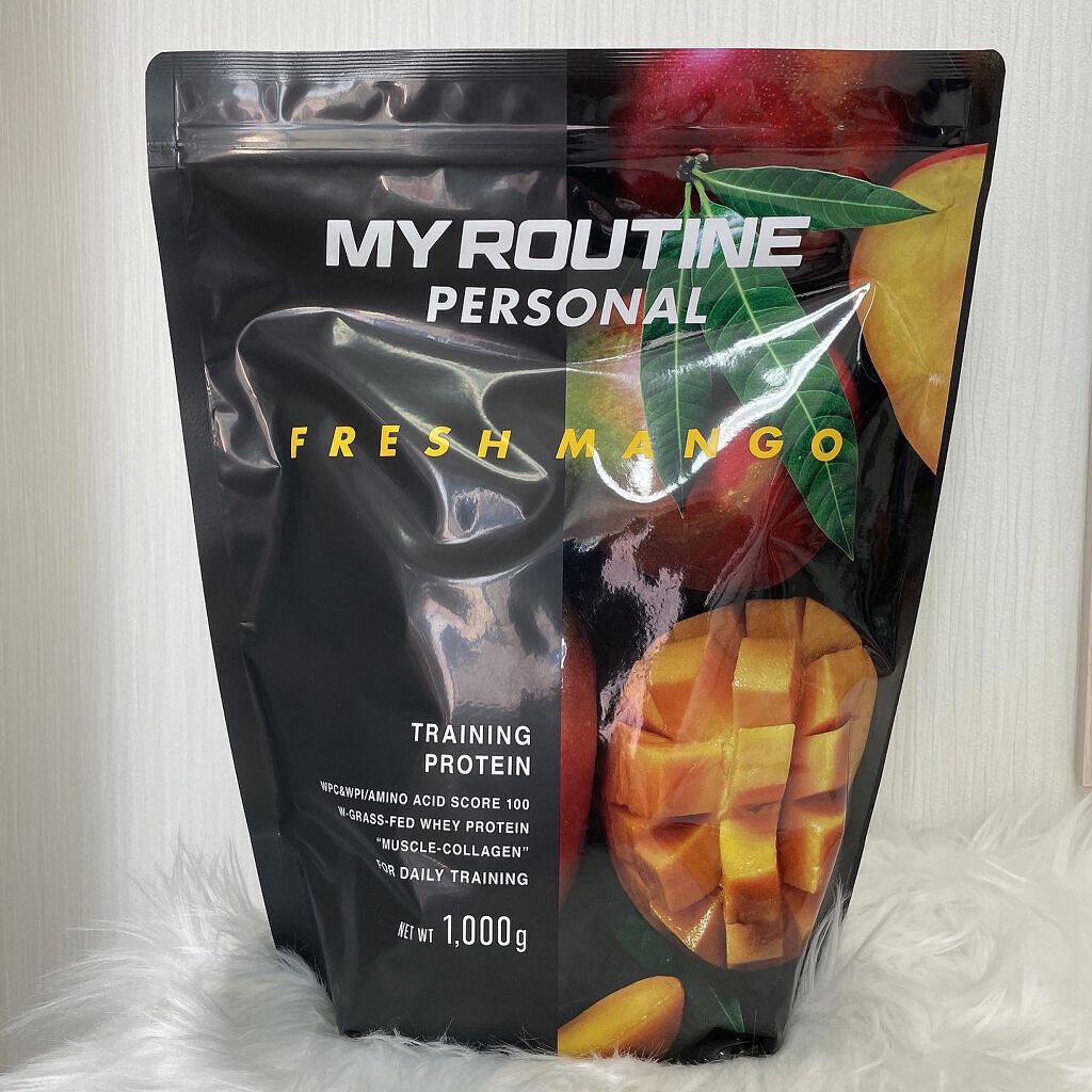 トレーニングプロテイン/MY ROUTINE PERSONAL/ホエイプロテインを使ったクチコミ（3枚目）