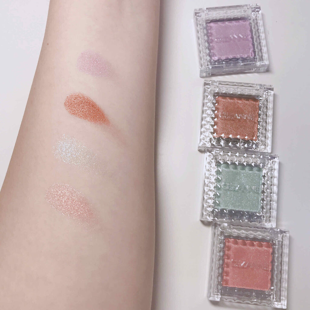 シングルカラーアイシャドウ/CEZANNE/単色アイシャドウを使ったクチコミ（3枚目）