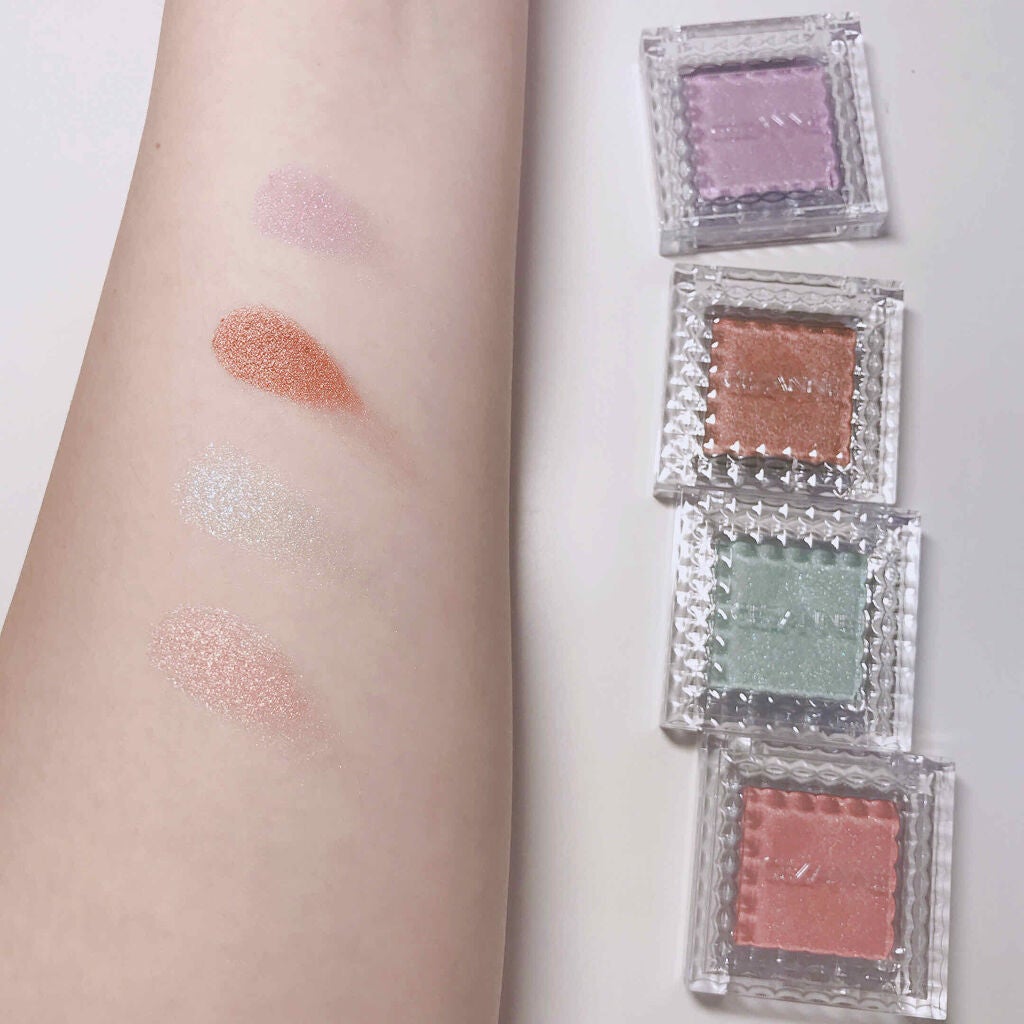 シングルカラーアイシャドウ/CEZANNE/単色アイシャドウを使ったクチコミ(3枚目)