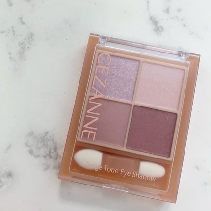 ベージュトーンアイシャドウ/CEZANNE/アイシャドウパレットを使ったクチコミ(6枚目)