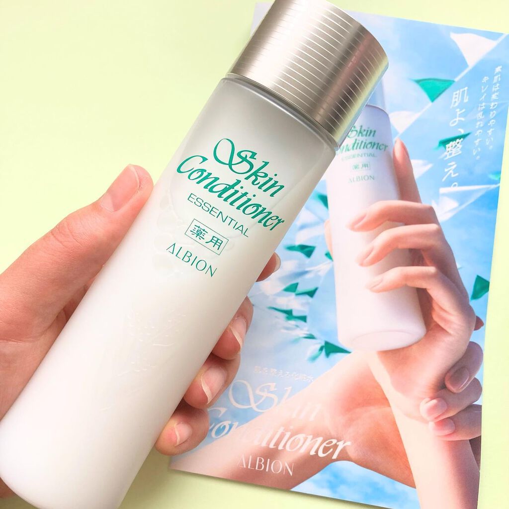 薬用スキンコンディショナーエッセンシャル N/ALBION/化粧水を使ったクチコミ(7枚目)