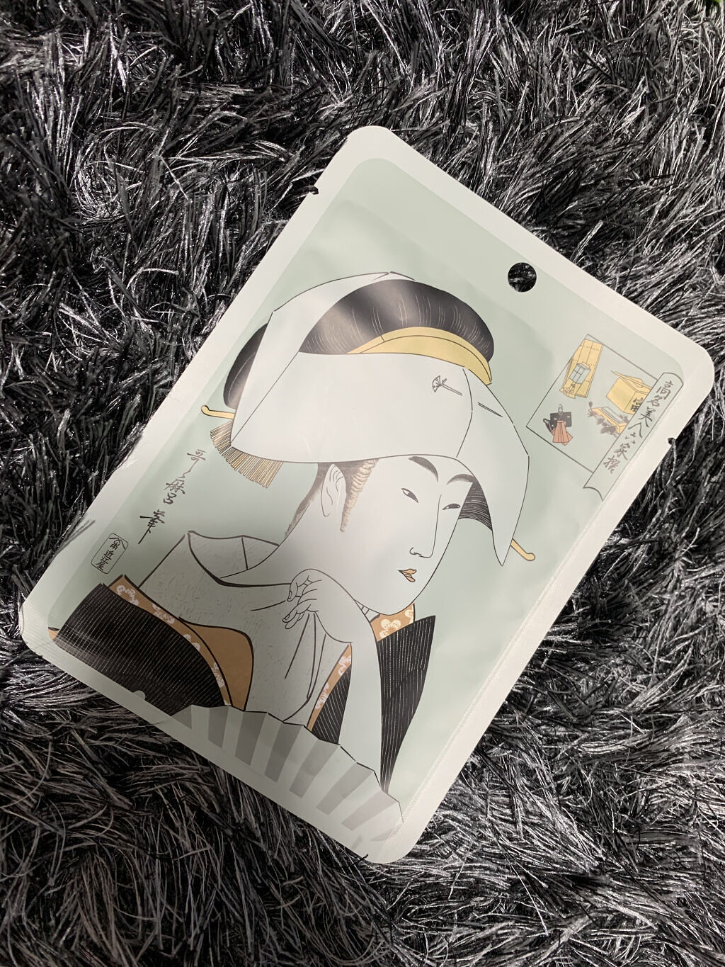 浮世絵シートマスク ビタミン/MITOMO/シートマスク・パックを使ったクチコミ（1枚目）