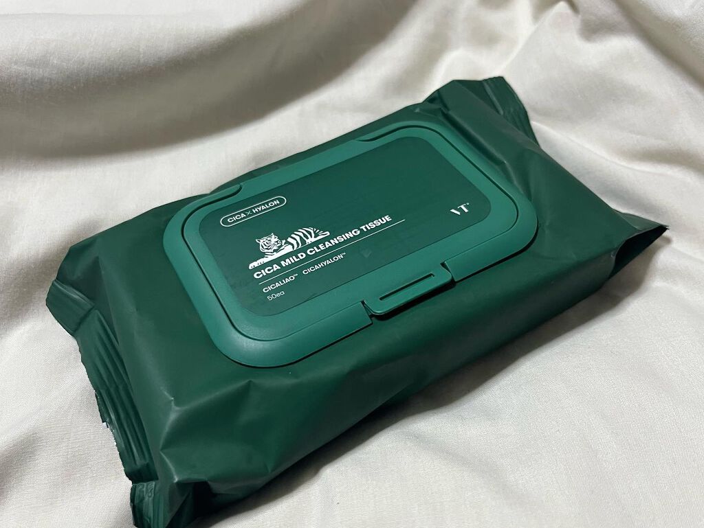 CICA マイルドクレンジングティッシュ/VT/クレンジングシートを使ったクチコミ(2枚目)