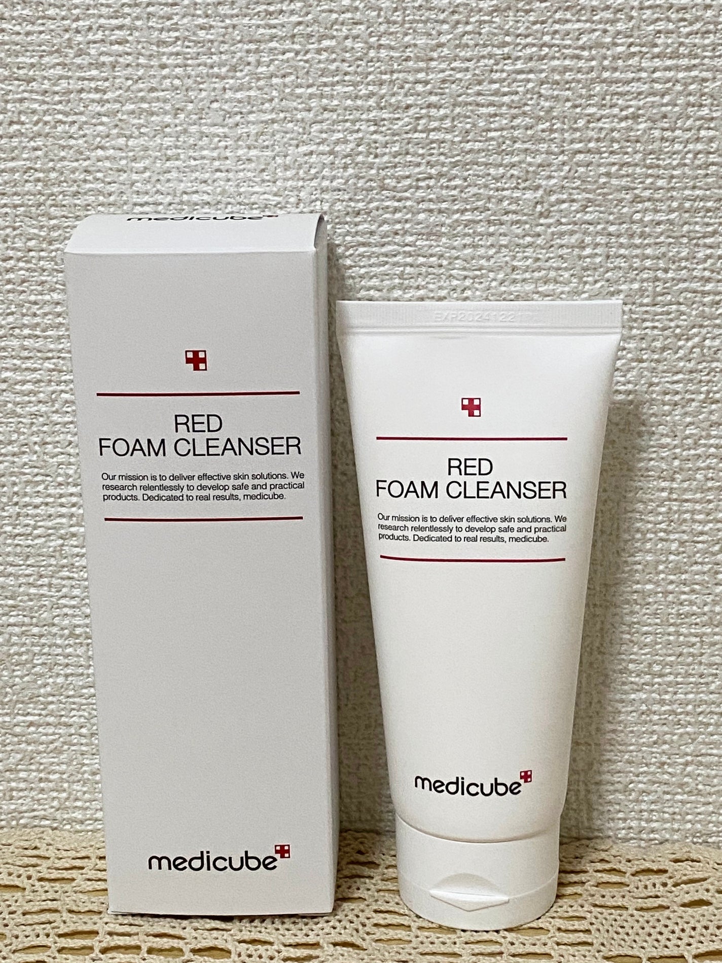 レッドクレンジングフォーム/MEDICUBE/洗顔フォームを使ったクチコミ(1枚目)