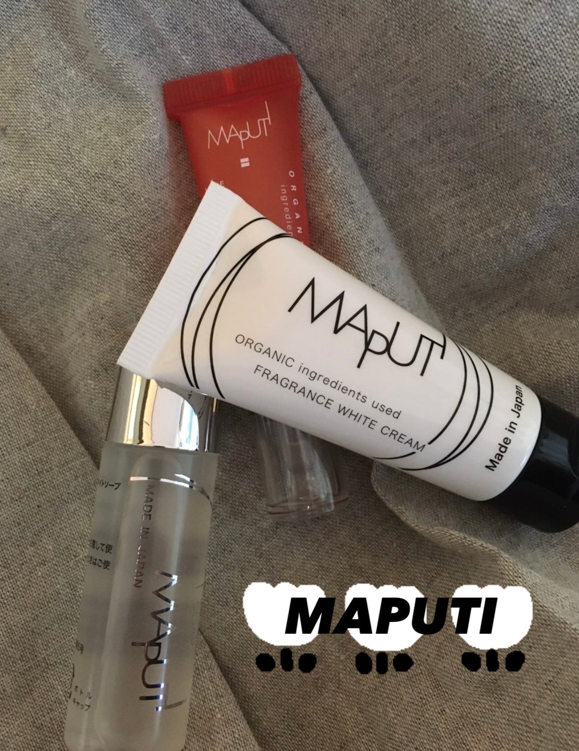 MAPUTI トライアルセット/MAPUTI/トライアルキットを使ったクチコミ(1枚目)