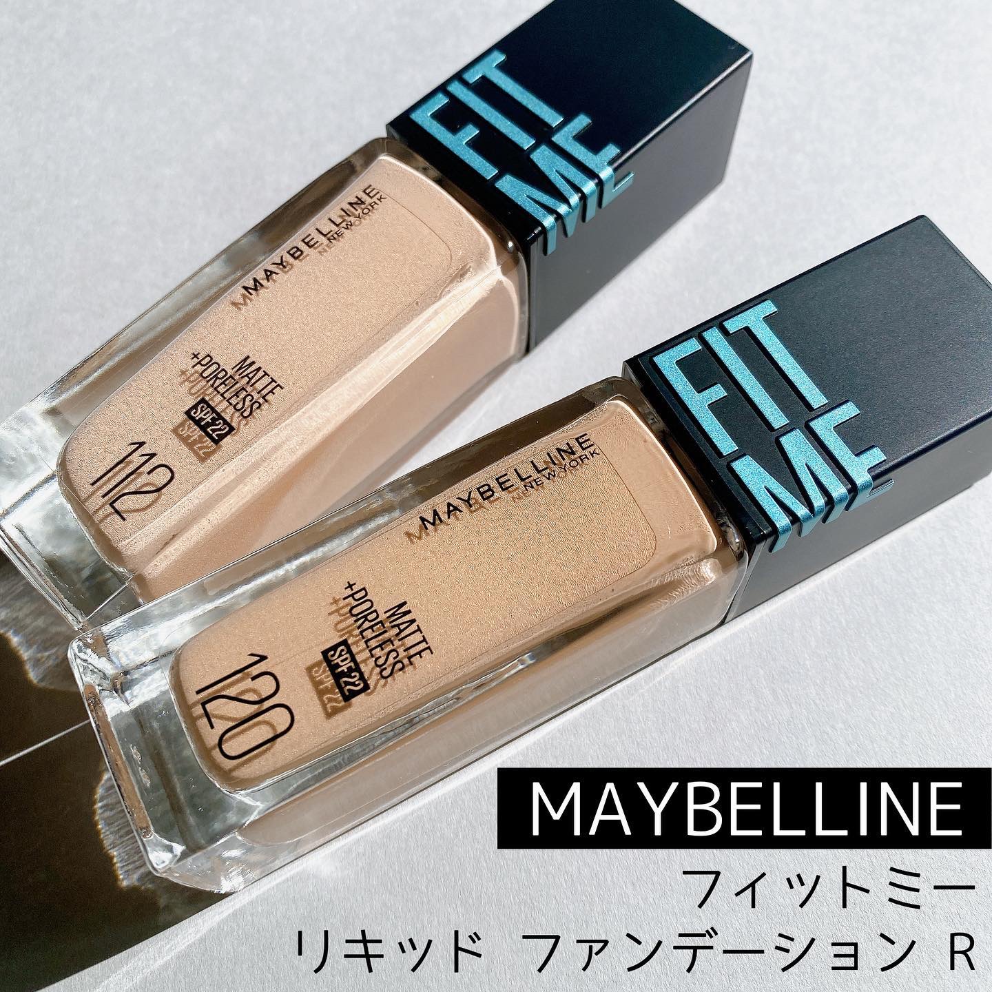 フィットミー リキッドファンデーション R/MAYBELLINE NEW YORK/リキッドファンデーションを使ったクチコミ（1枚目）