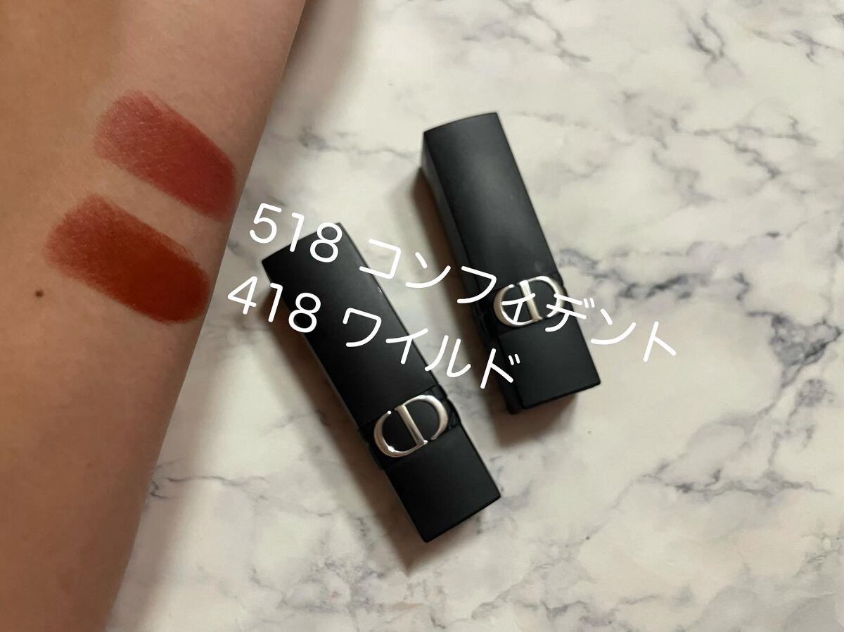 ルージュ ディオール フォーエヴァー スティック/Dior/口紅を使ったクチコミ(2枚目)