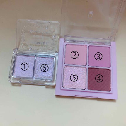 ジュエリーシャドウベール/キャンメイク/アイシャドウパレットを使ったクチコミ(3枚目)