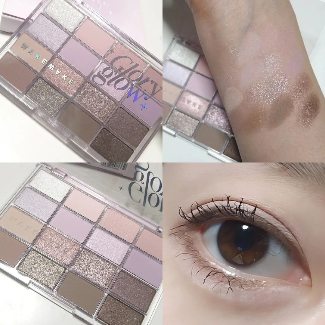 ソフトブラーリングアイパレット/wakemake/アイシャドウパレットを使ったクチコミ(6枚目)