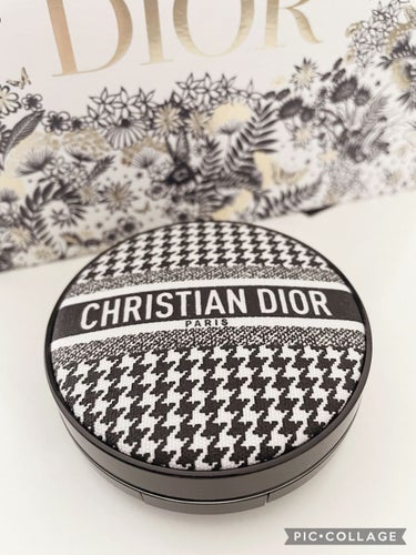 【旧】ディオールスキン フォーエヴァー クッション 0N ニュートラル  <ニュー ルック エディション> （生産終了）/Dior/クッションファンデーションを使ったクチコミ（3枚目）