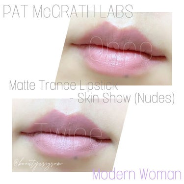 MATTETRANCE LIPSTICK modern woman/PAT McGRATH LABS/口紅の画像