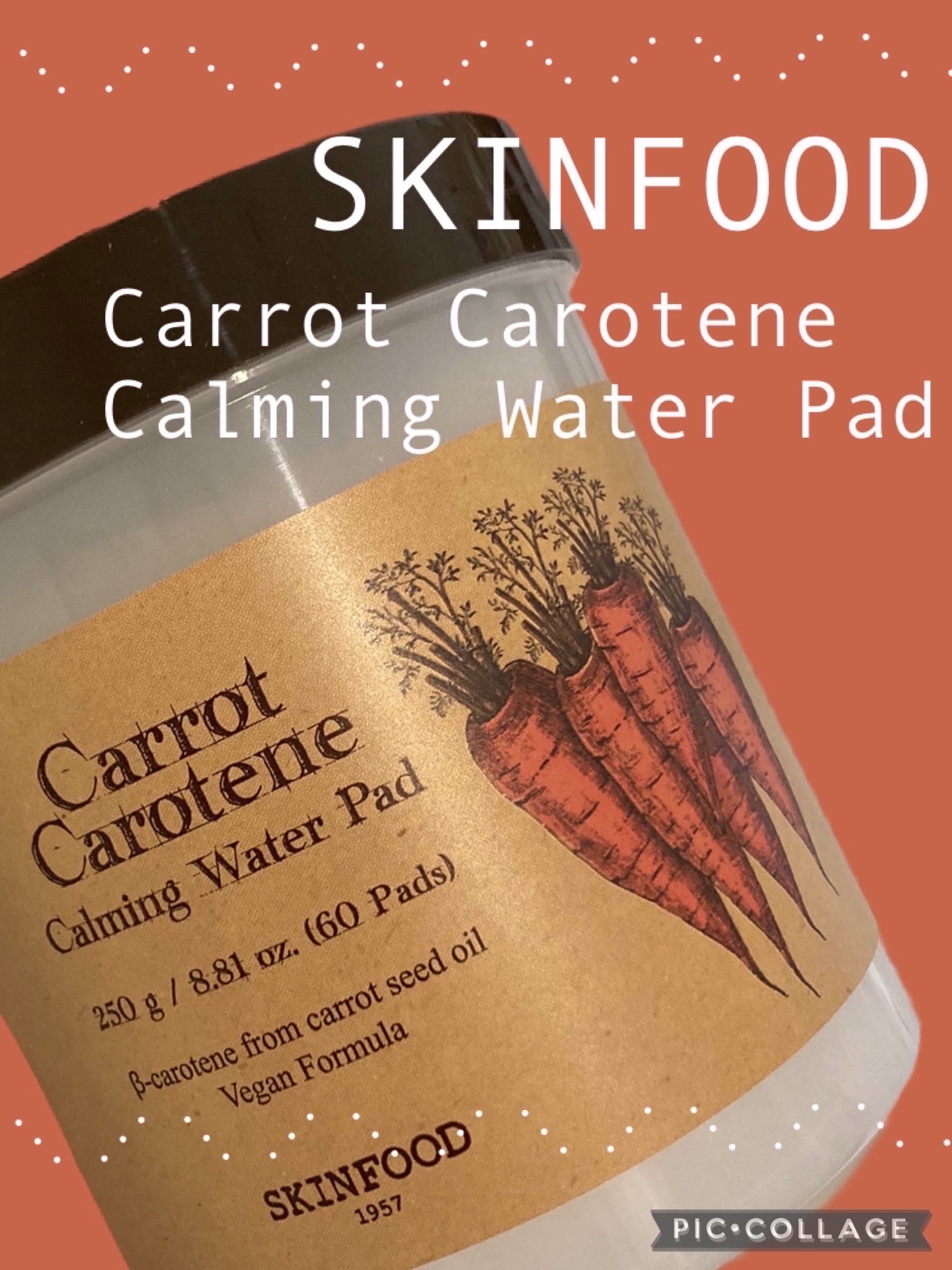 :::＊:::＊:::＊:::＊:::＊:::＊:::＊:::＊:::＊:::＊:::＊


こんにちは(•ө•)♡
本日は、SKINFOOD「キャロットカロテン カーミングウォーターパッド」のご紹介です❗️


🥕天然のキャロットシード