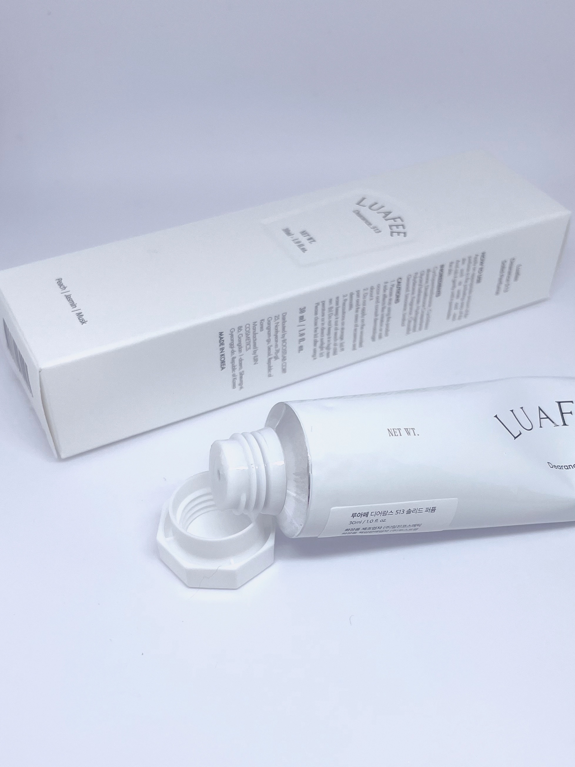 ソリッド パフューム ホワイトアプリコット/LUAFEE/練り香水を使ったクチコミ（2枚目）