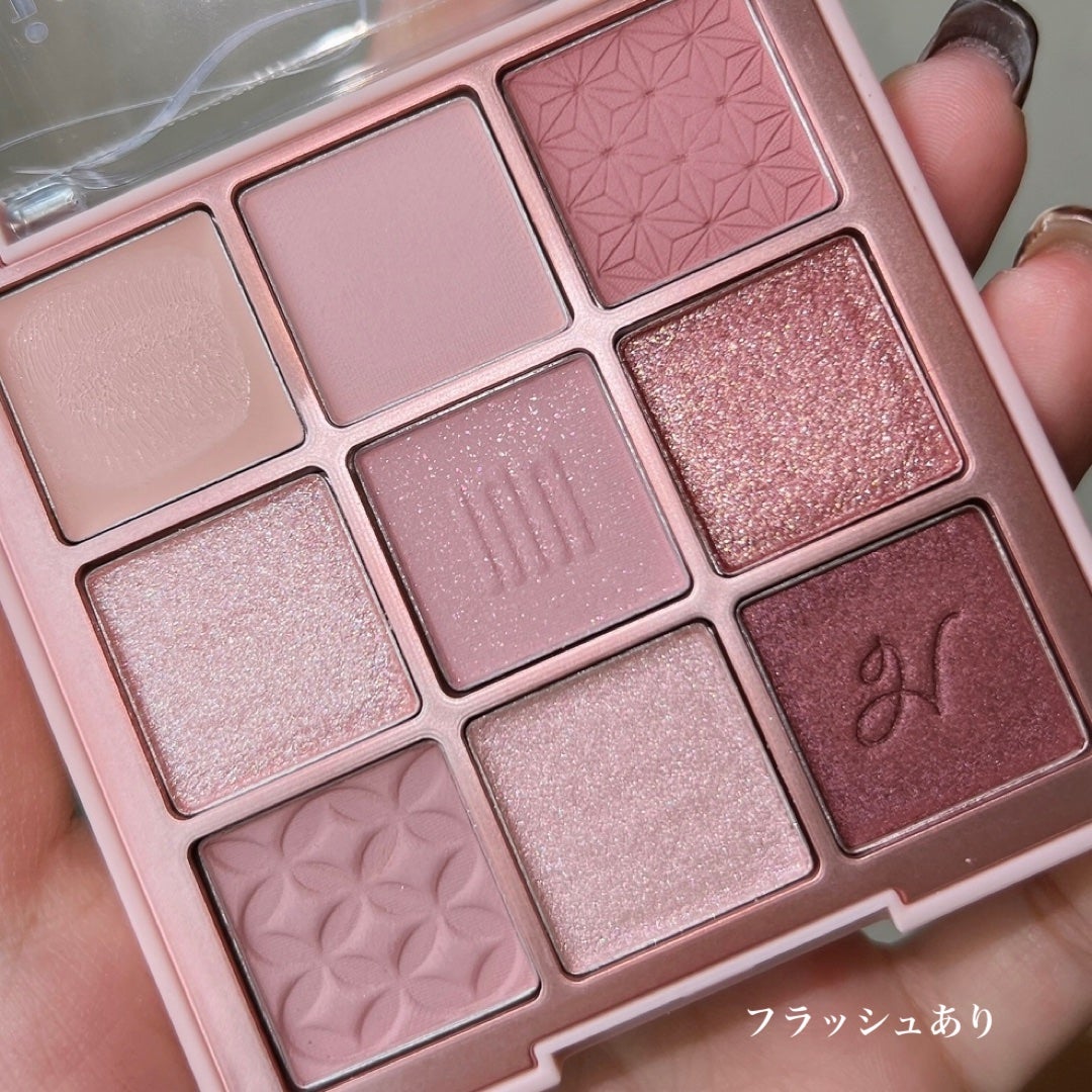 マルチアンダーアイパレット/hina cosmetics/アイシャドウパレットを使ったクチコミ(3枚目)