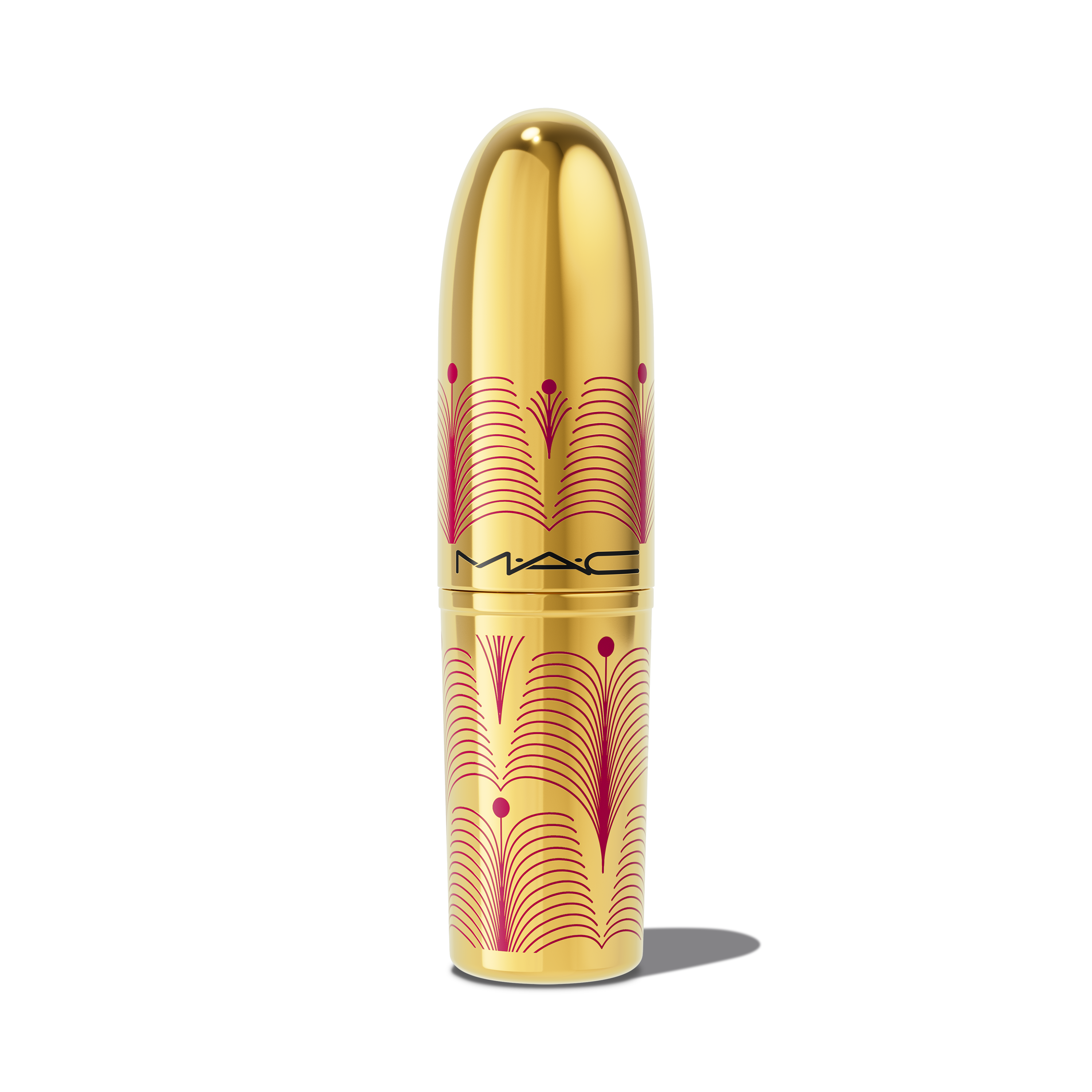 オンライン完売品　MAC ブラッシュインブロンズ 新品未使用　クリスマス　リップ リップスティック ブラッシュ イン ブロンズ (ウォームブロンズ) ⁄ M