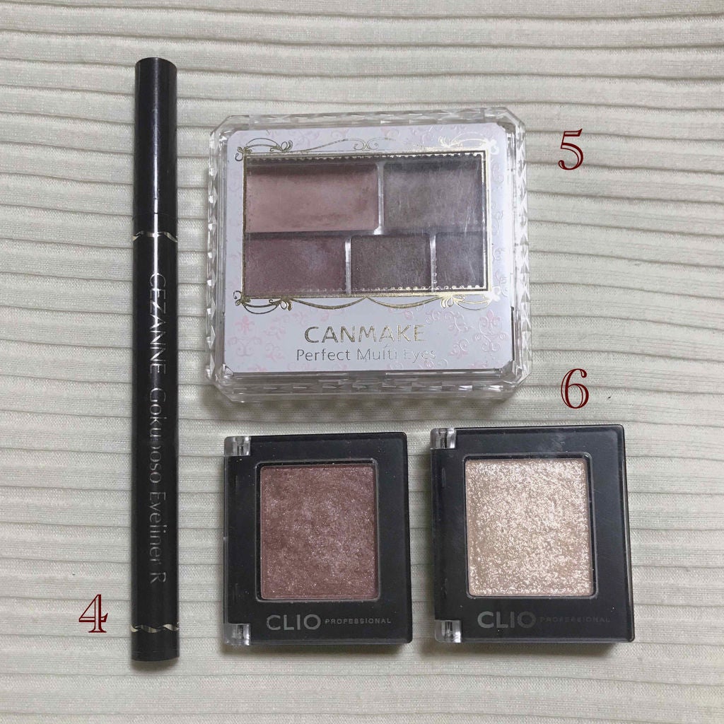 パーフェクトマルチアイズ/キャンメイク/アイシャドウパレットを使ったクチコミ(2枚目)