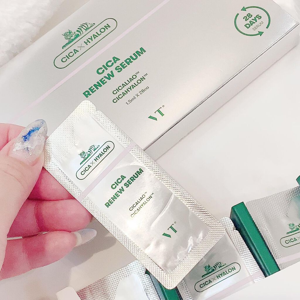 CICA リニューセラム/VT/美容液を使ったクチコミ(4枚目)