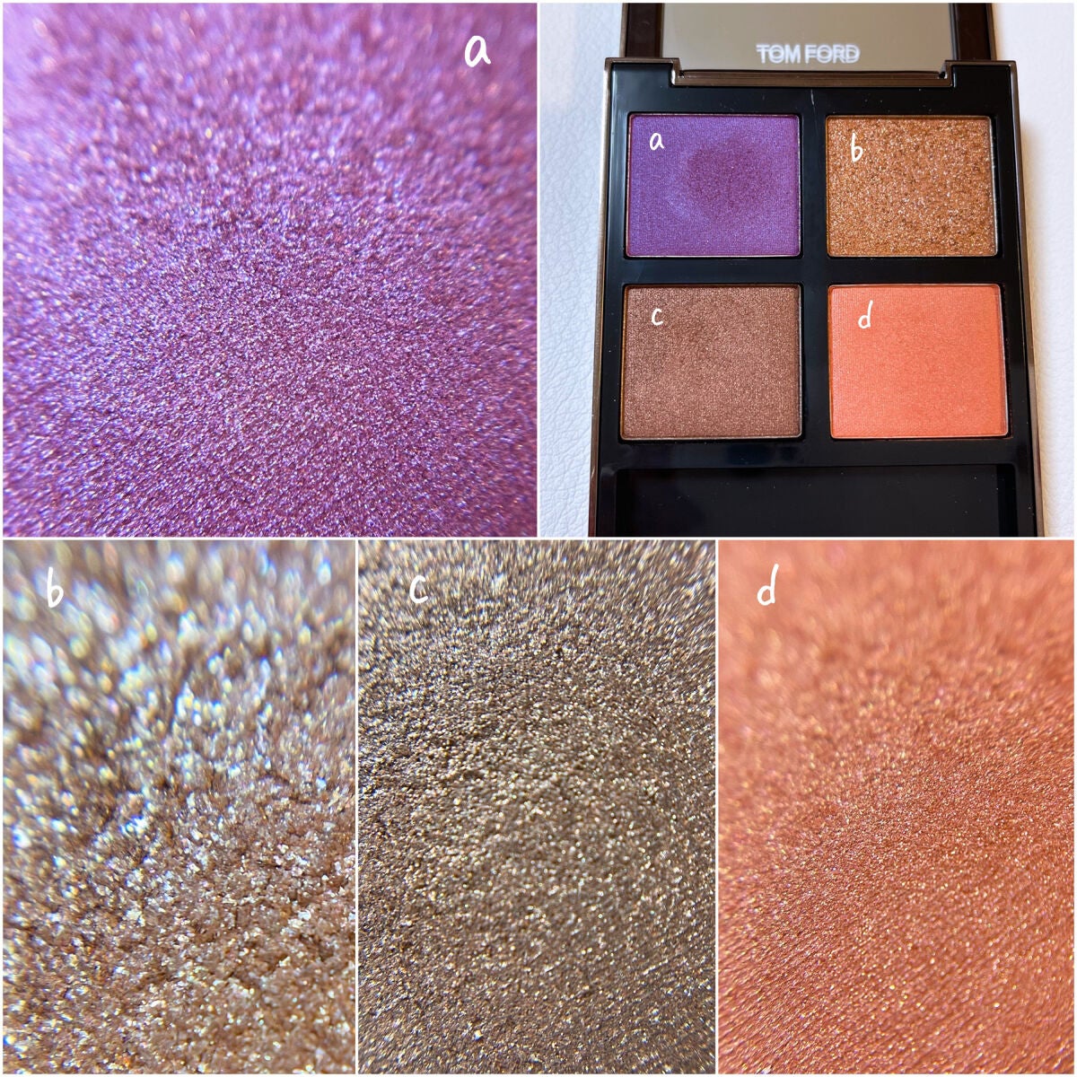 アイ カラー クォード/TOM FORD BEAUTY/アイシャドウパレットを使ったクチコミ(3枚目)