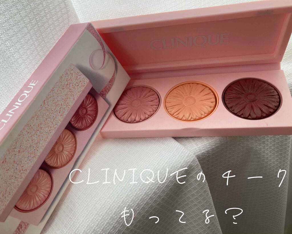 チーク ポップ ホリデイ コレクション/CLINIQUE/パウダーチークを使ったクチコミ(1枚目)
