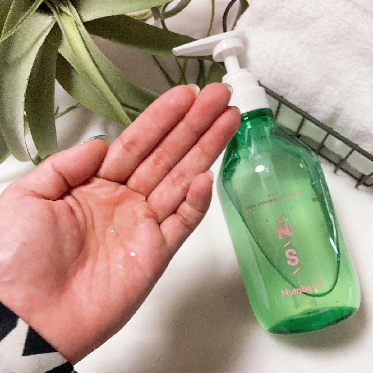 うねりコントロール シャンプー／ヘアトリートメント/Number.S /市販シャンプーを使ったクチコミ（3枚目）