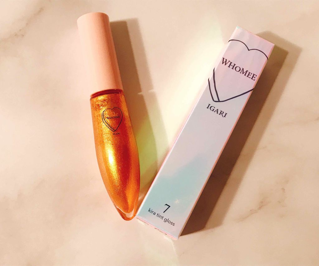 キラティントグロス/WHOMEE/リップティントを使ったクチコミ（1枚目）