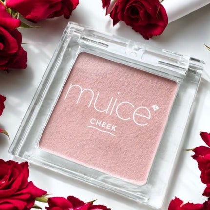 ぽわんチーク/muice/パウダーチークを使ったクチコミ(1枚目)