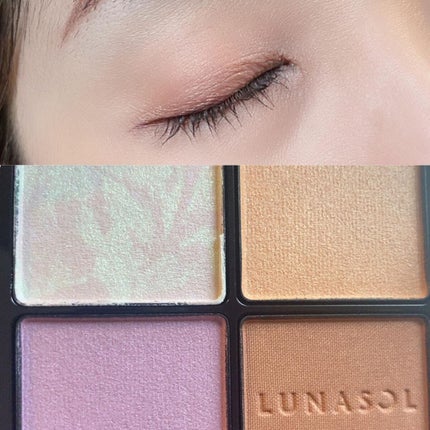 アイカラーレーション/LUNASOL/アイシャドウパレットを使ったクチコミ(9枚目)