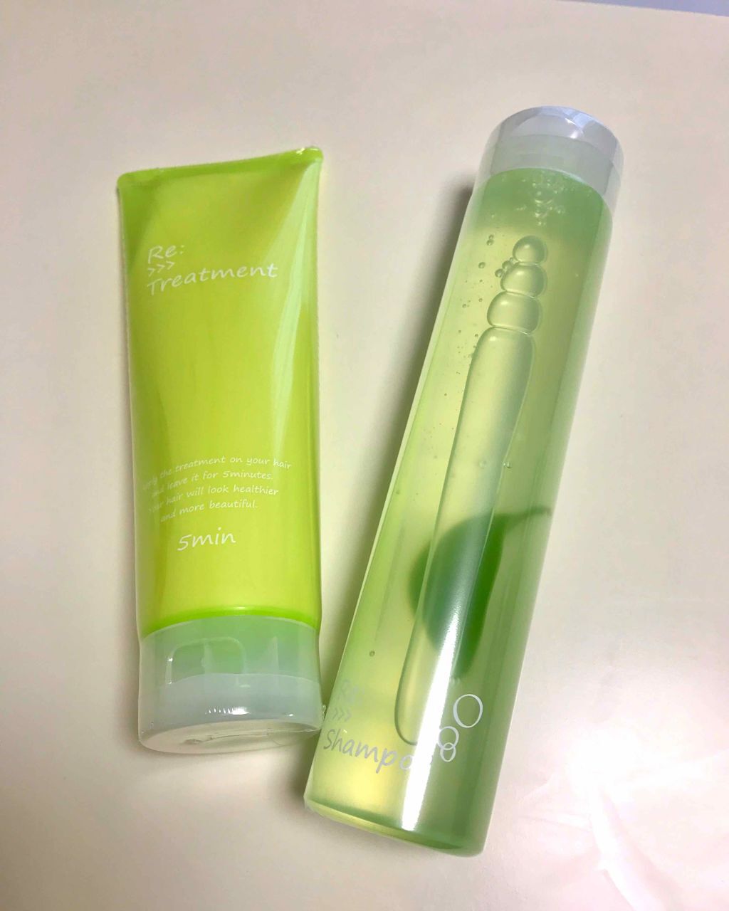 リ:トリートメント/Re:>>>/洗い流すヘアトリートメントを使ったクチコミ(1枚目)