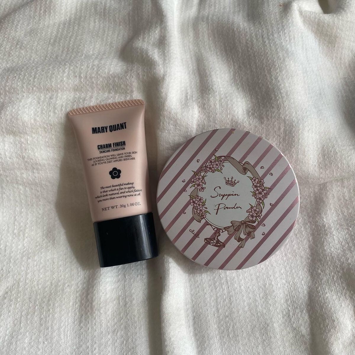 チャーム フィニッシュ  02 ライトベージュ/MARY QUANT/クリーム・エマルジョンファンデーションを使ったクチコミ（3枚目）