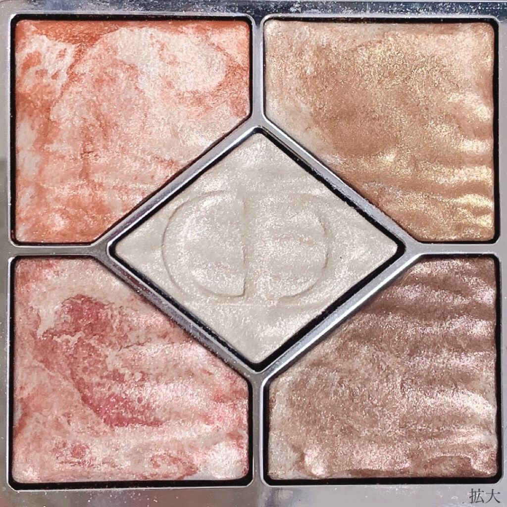 サンク クルール クチュール <サマー デューン>/Dior/アイシャドウパレットを使ったクチコミ(4枚目)