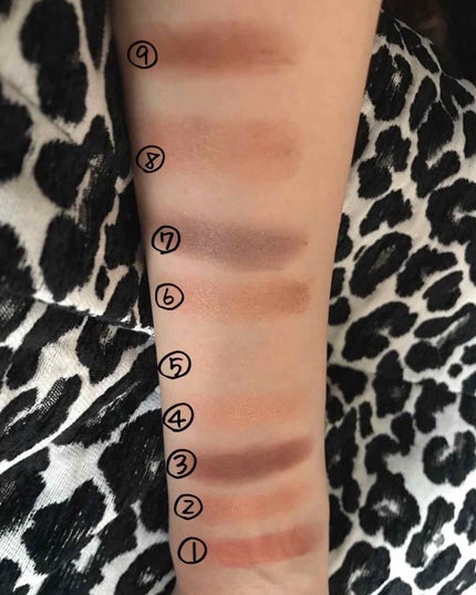 UR GLAM BLOOMING EYE COLOR PALETTE/U R GLAM/アイシャドウパレットを使ったクチコミ(3枚目)