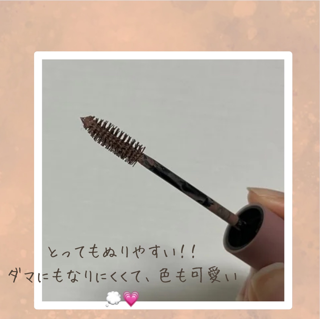 ハンオールブロウカラ/rom&nd/眉マスカラを使ったクチコミ（3枚目）