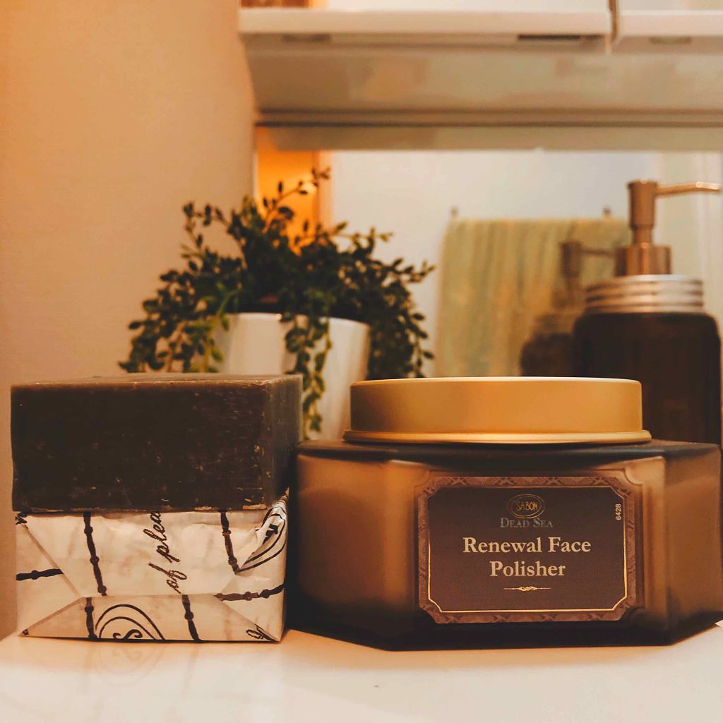 デッドシー リニューアルフェイスポリッシャー/SABON/スクラブ・ゴマージュを使ったクチコミ（1枚目）