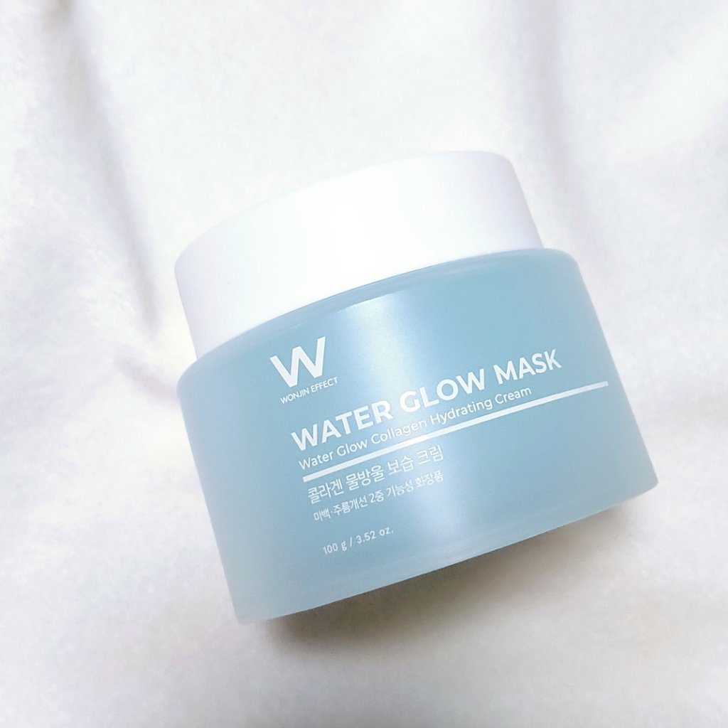 ウォーターグローマスク/WONJIN EFFECT/フェイスクリームを使ったクチコミ（1枚目）