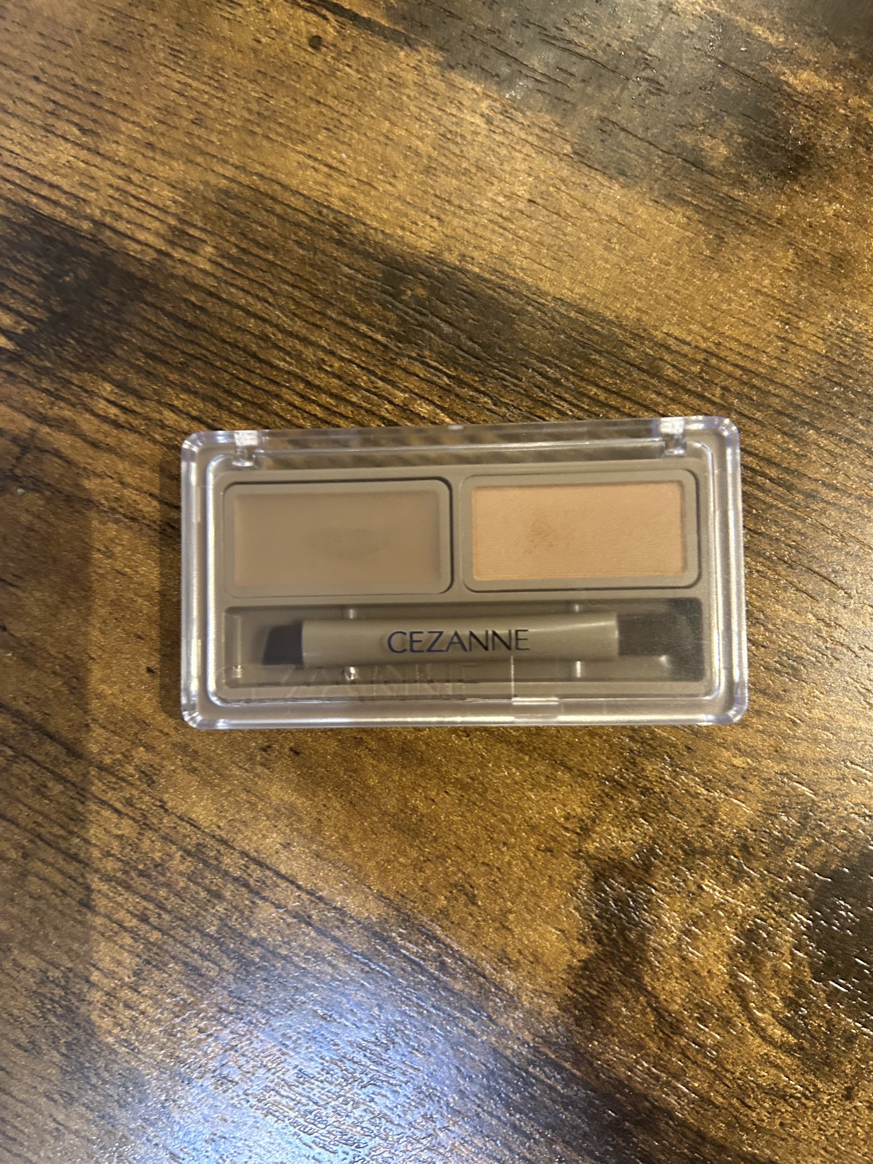 アイブロウワックス＆パウダー/CEZANNE/アイブロウを使ったクチコミ（1枚目）