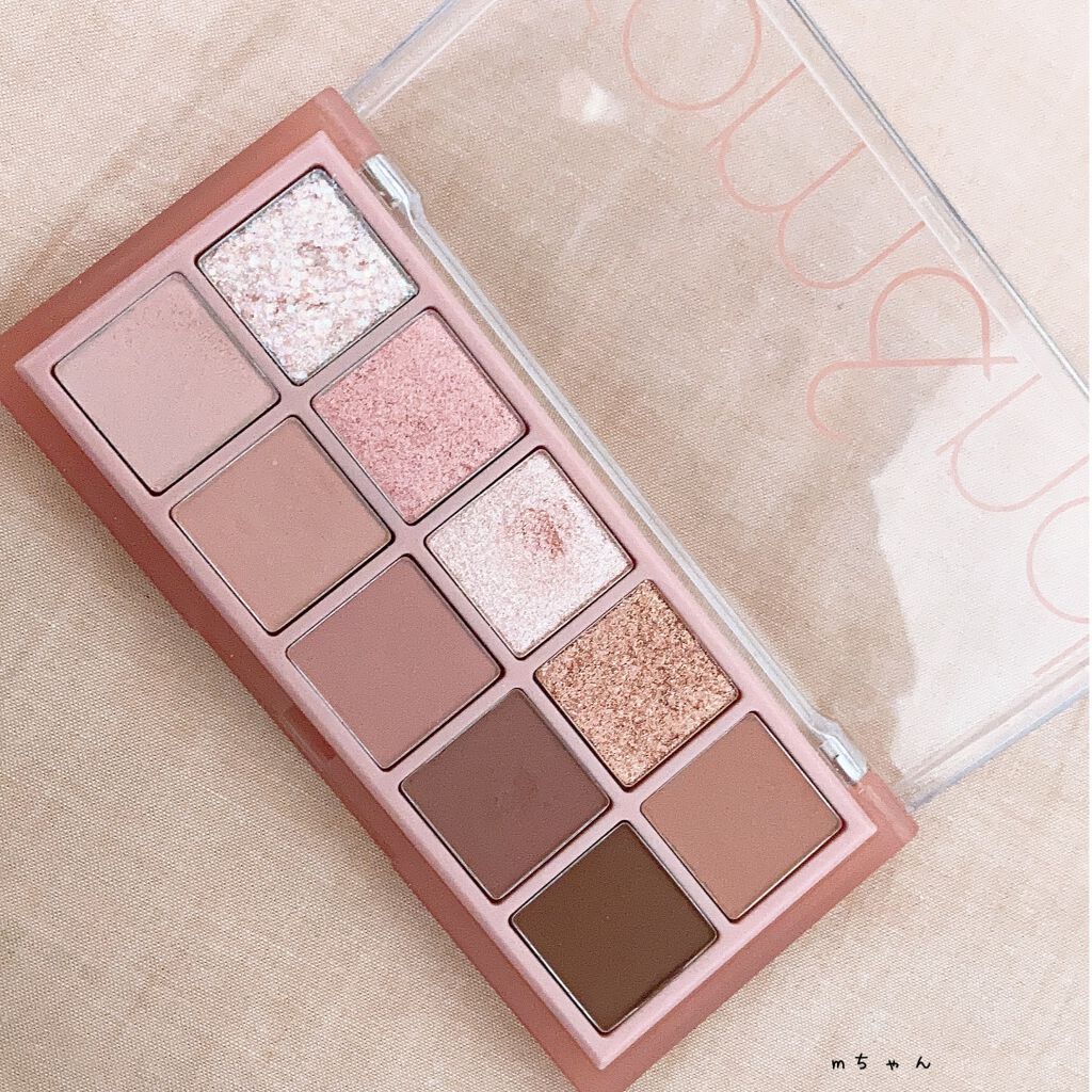 ベターザンパレット/rom&nd/アイシャドウパレットを使ったクチコミ（3枚目）