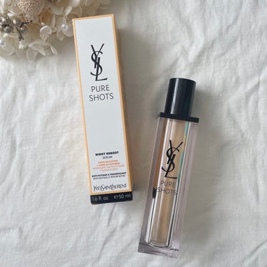 ピュアショット ナイト リチャージセラム 50mL /YVES SAINT LAURENT BEAUTE/美容液を使ったクチコミ（1枚目）