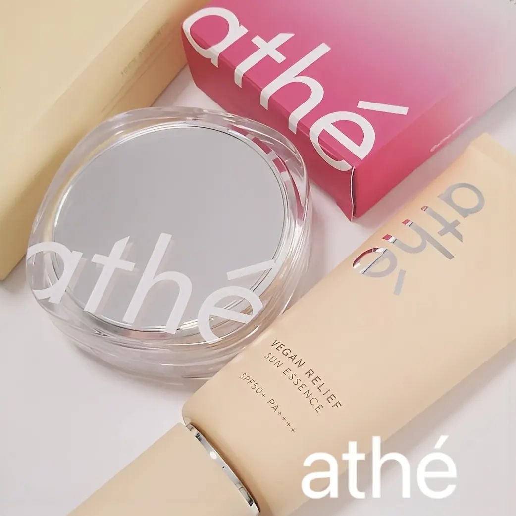 ヴィーガン リリーフ サン エッセンス /athé/日焼け止めクリームを使ったクチコミ（1枚目）