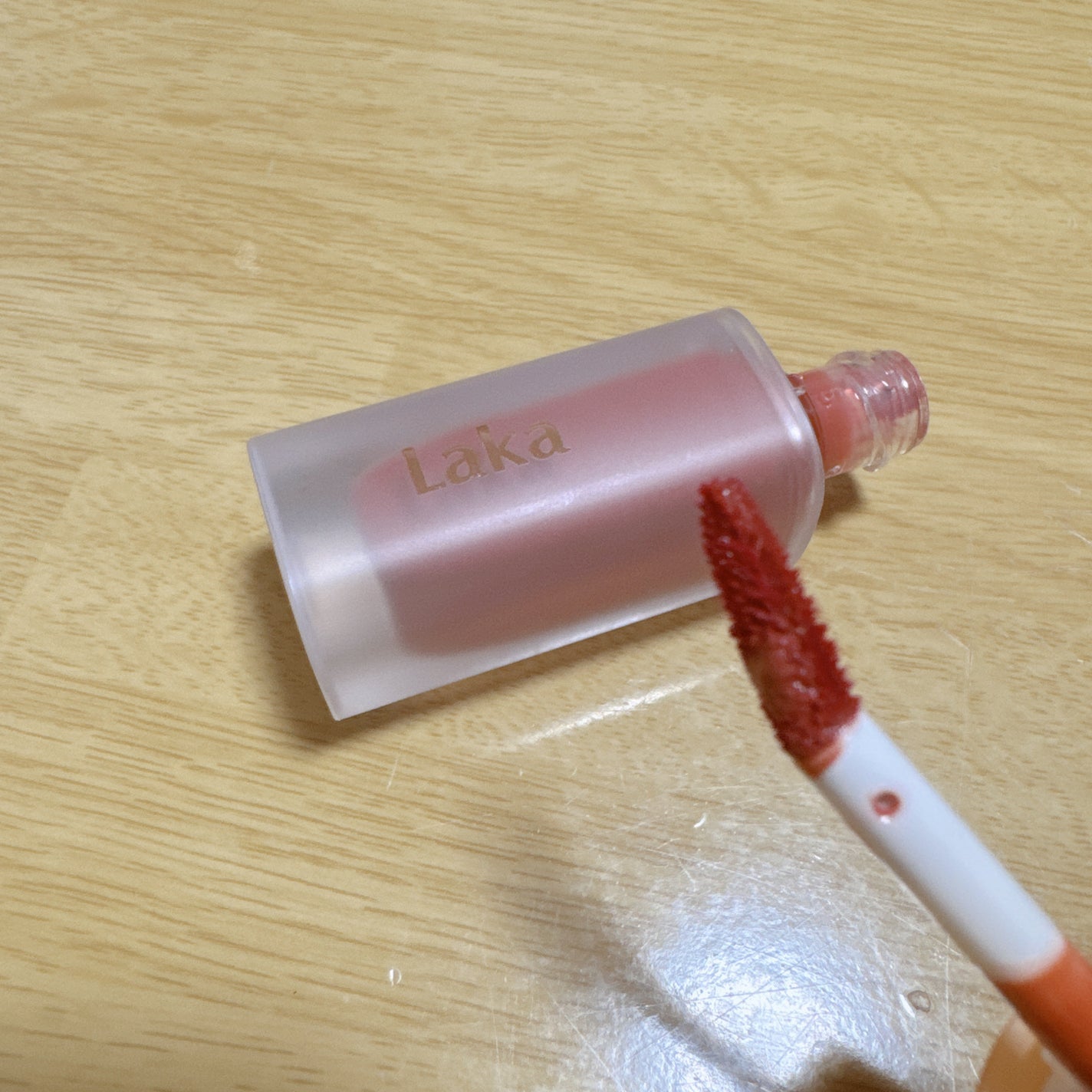 フルーティーグラムティント/Laka/リップティントを使ったクチコミ(2枚目)