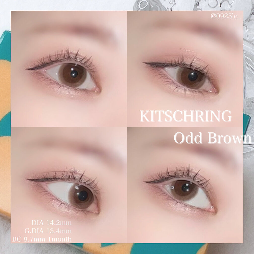 キッチュリング(Kitsch Ring)/OLOLA/カラーコンタクトレンズを使ったクチコミ（1枚目）