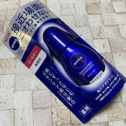 ニベア デオドラント アプローチ ロールオン ホワイトソープの香り/ニベア/デオドラント・制汗剤を使ったクチコミ(1枚目)