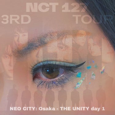 NCT 127 NEO CITY: JAPAN - THE UNITY@京セラドーム大阪 day 1。

ネタ切れ、とりあえずシズニカラーメイク。二重幅にビビッドな色をライン状に入れるのは自分の定番でベ