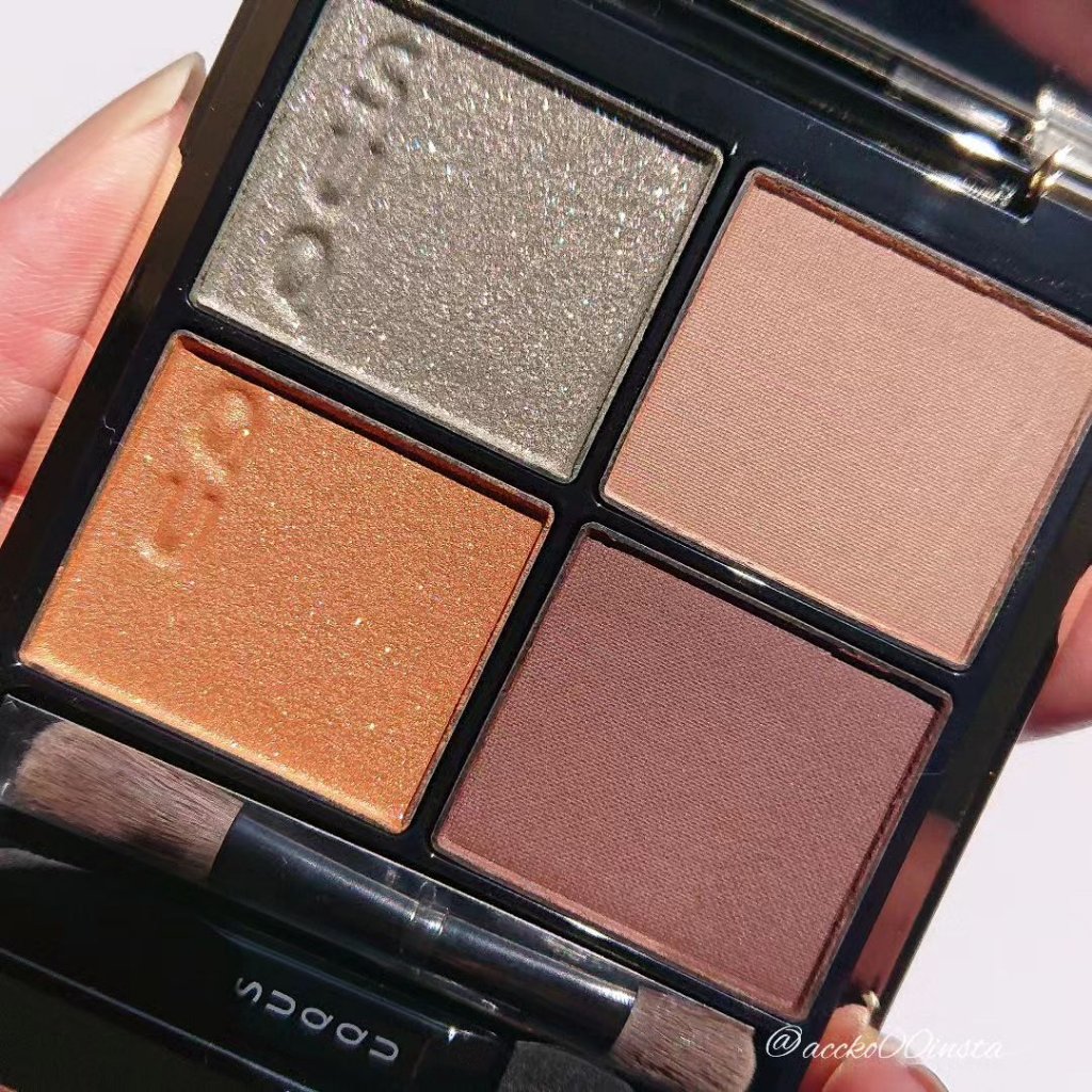 シグニチャー カラー アイズ 128 煌砂 - KOUSA（限定色）/SUQQU/アイシャドウパレットを使ったクチコミ（2枚目）