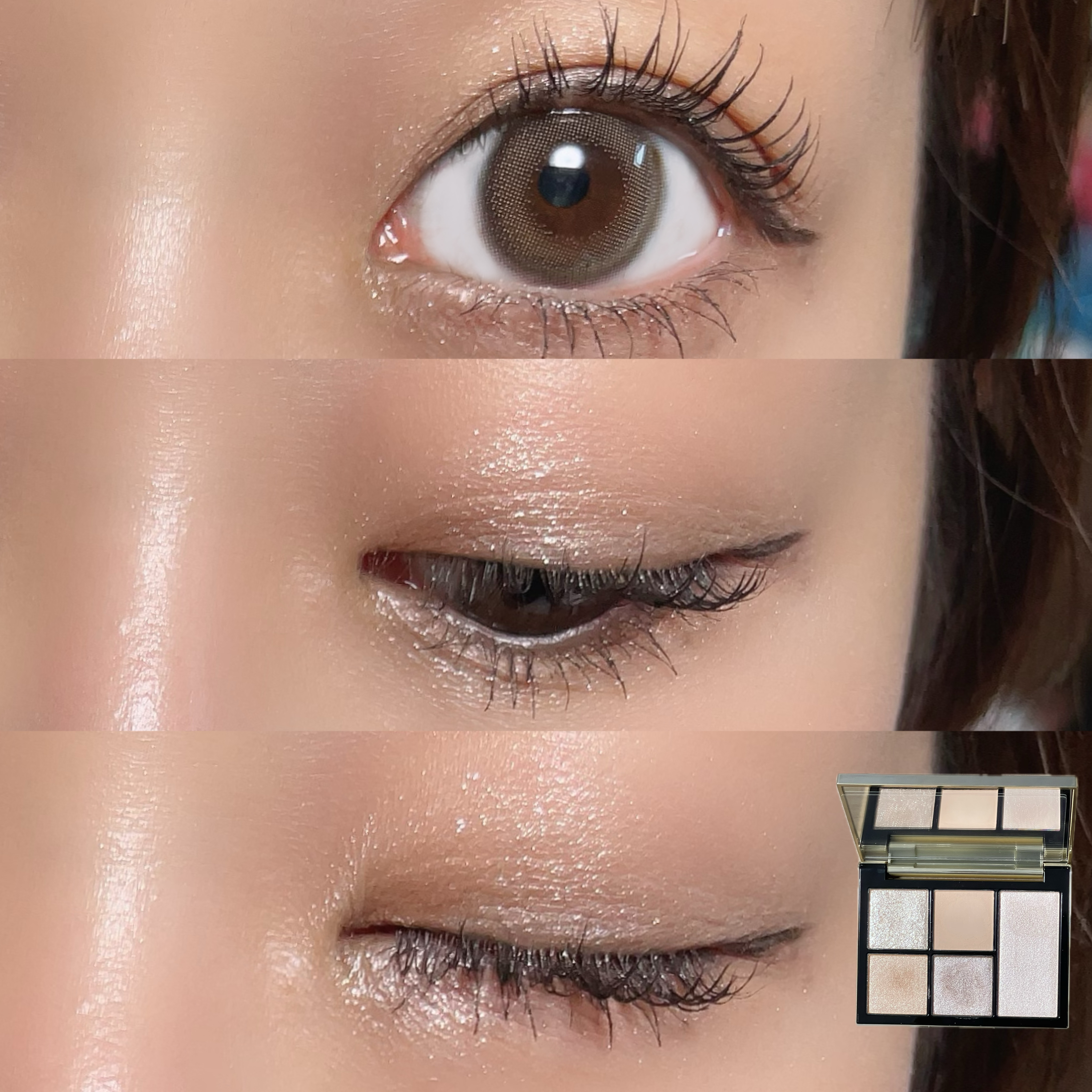 フェイス スタイリスト/SNIDEL BEAUTY/アイシャドウパレットを使ったクチコミ（2枚目）