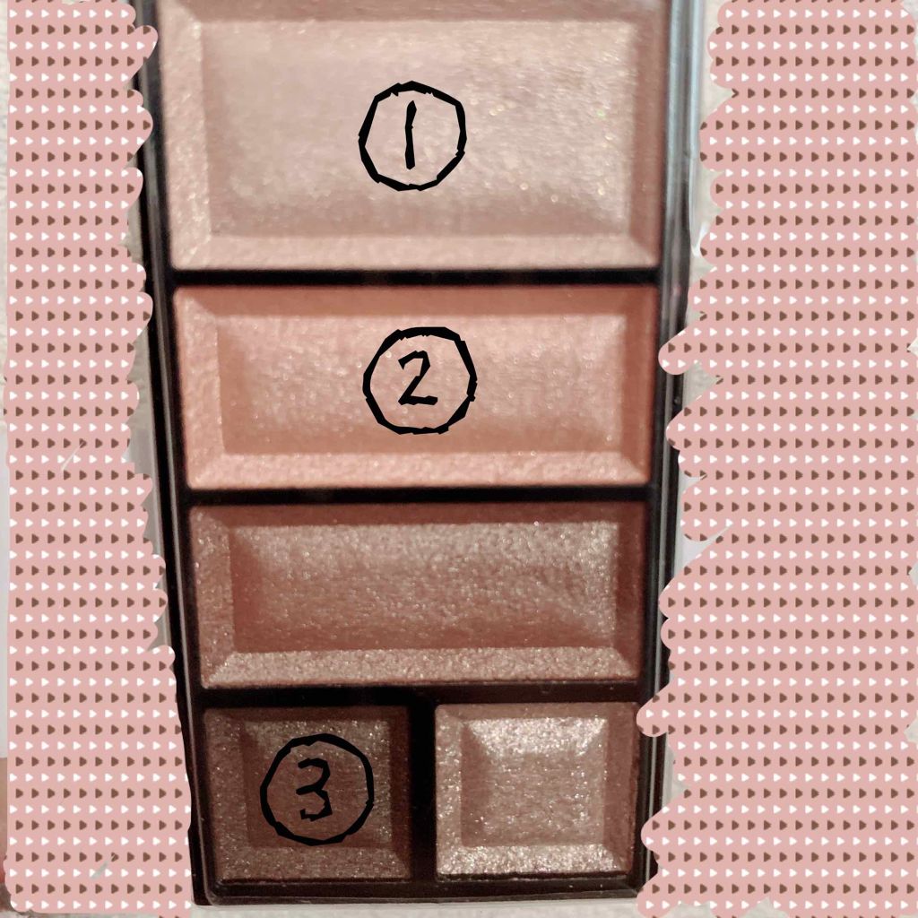 ショコラスウィート アイズ/リンメル ロンドン/アイシャドウパレットを使ったクチコミ（2枚目）