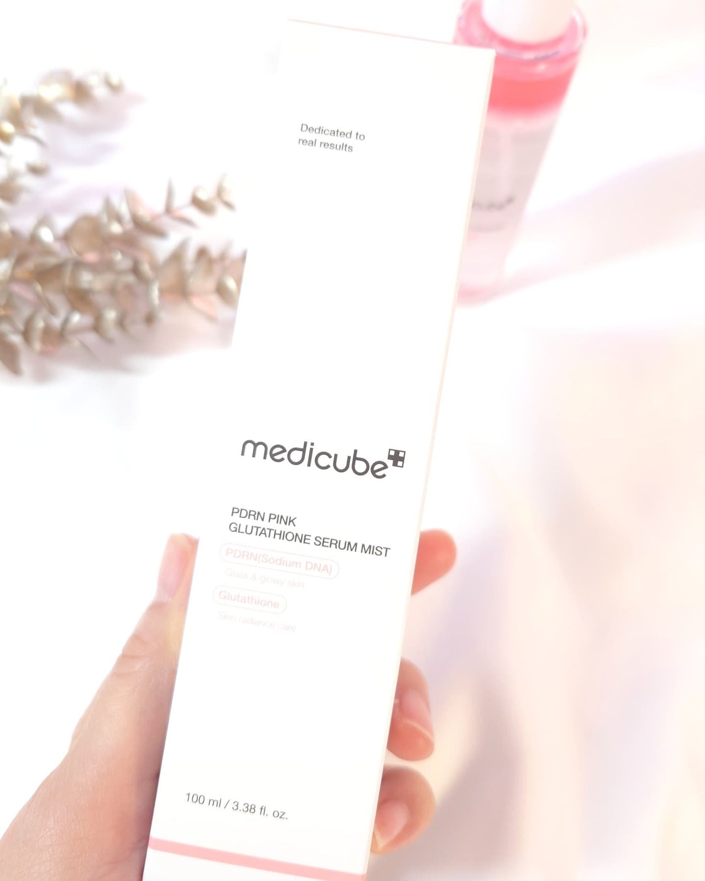 PDRNピンクセラムミスト/MEDICUBE/美容液を使ったクチコミ(9枚目)