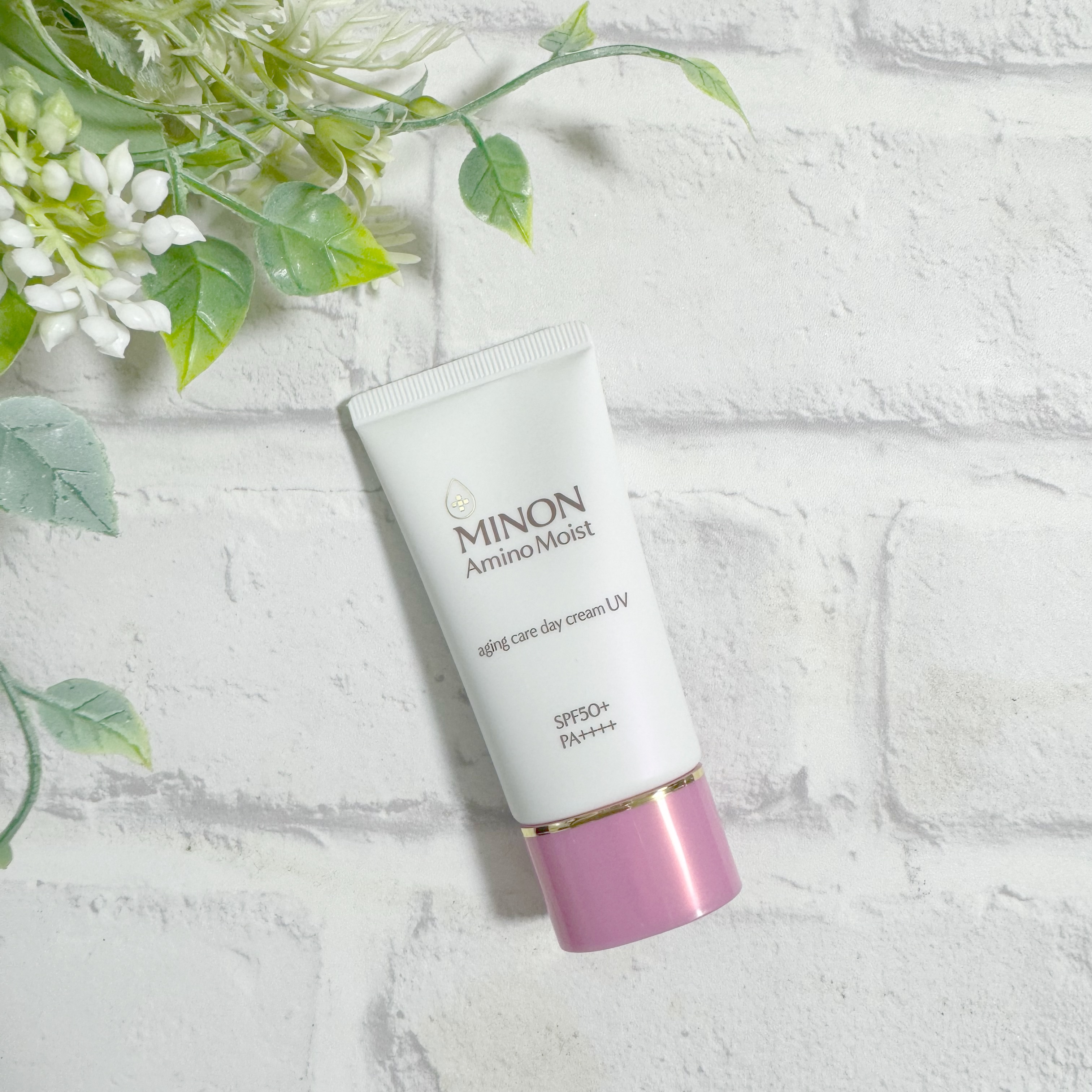 ミノン アミノモイスト エイジングケア デイクリームUV/ミノン/日焼け止めクリームを使ったクチコミ（2枚目）